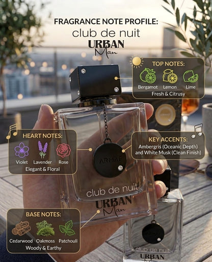 Club de nuit urban man Armaf - 100 ml